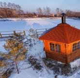 Kako izgraditi finsku kuću s roštiljem vlastitim rukama